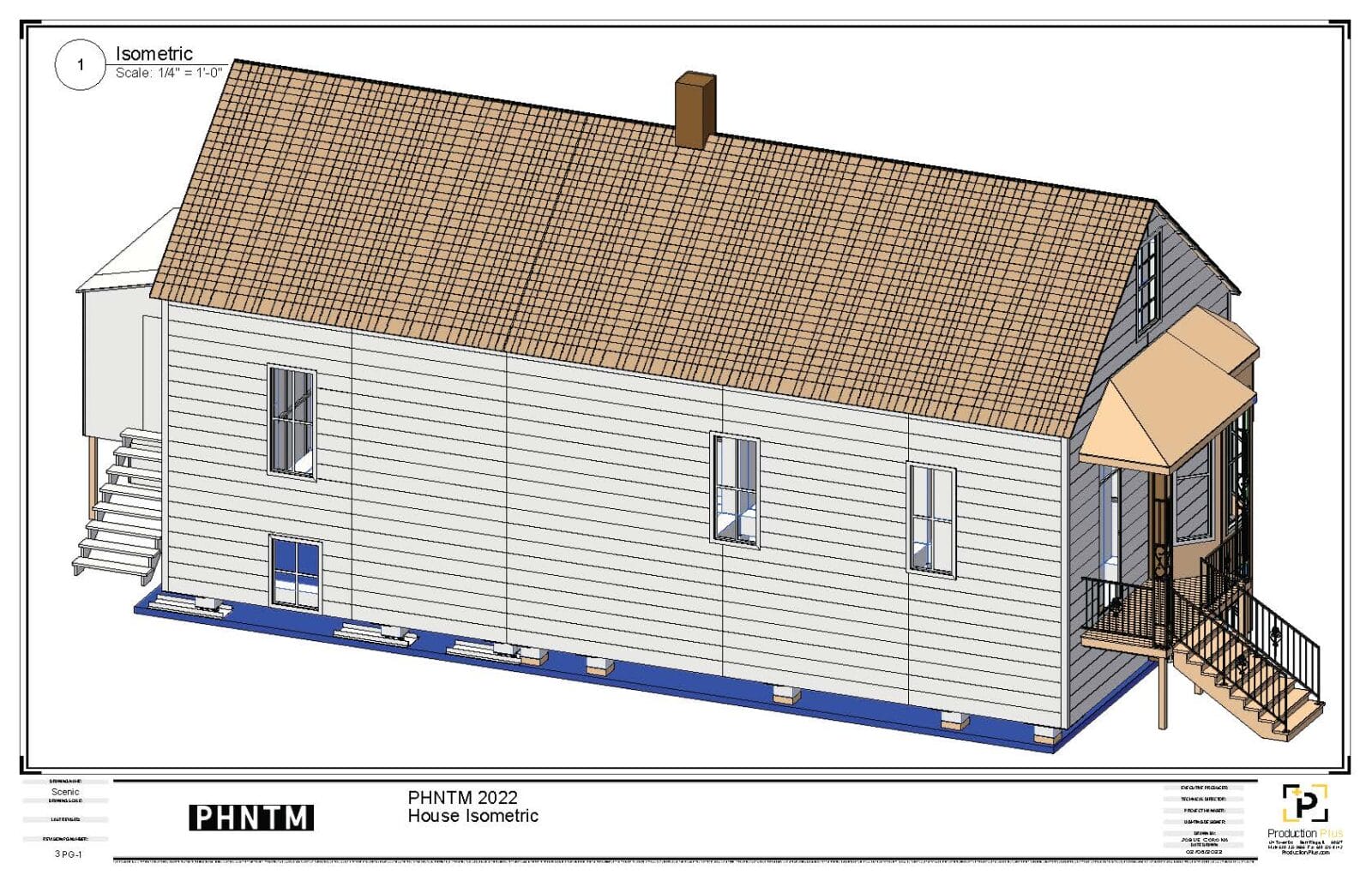 Donda House Technical Drawing