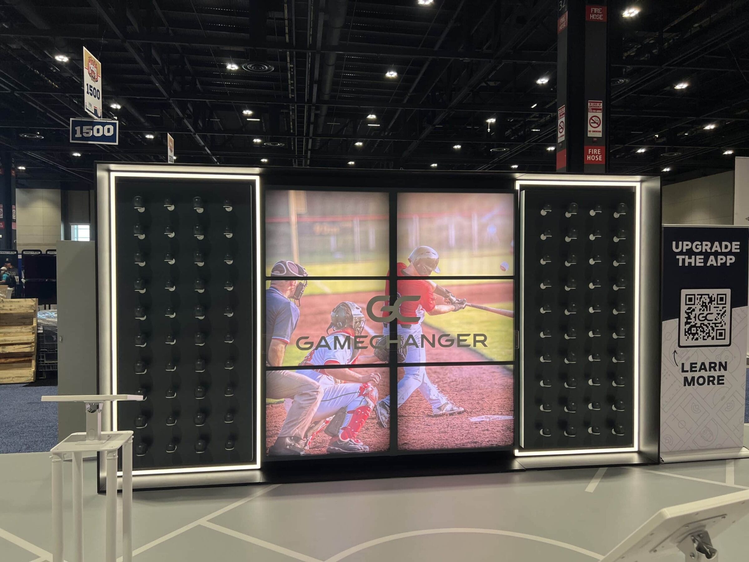 Custom LED Wall with Graphics