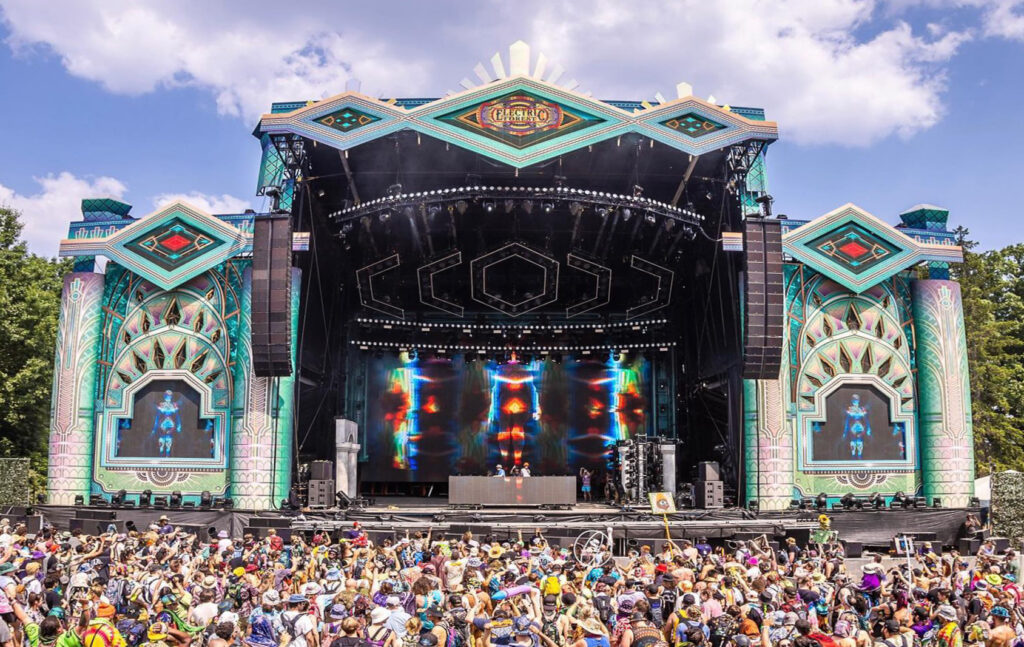 Electric Forest Festival stage